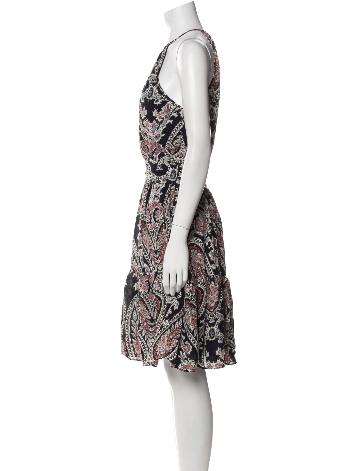L'Agence Silk Knee-Length Dress w/ Tags