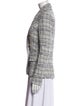 L'Agence Tweed Pattern Blazer