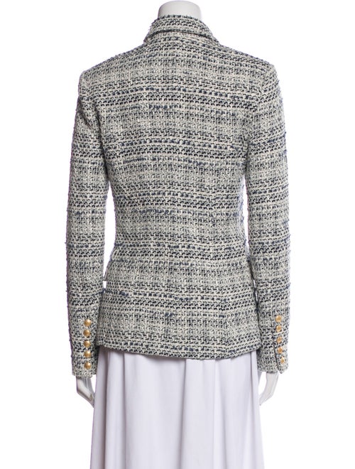 L'Agence Tweed Pattern Blazer