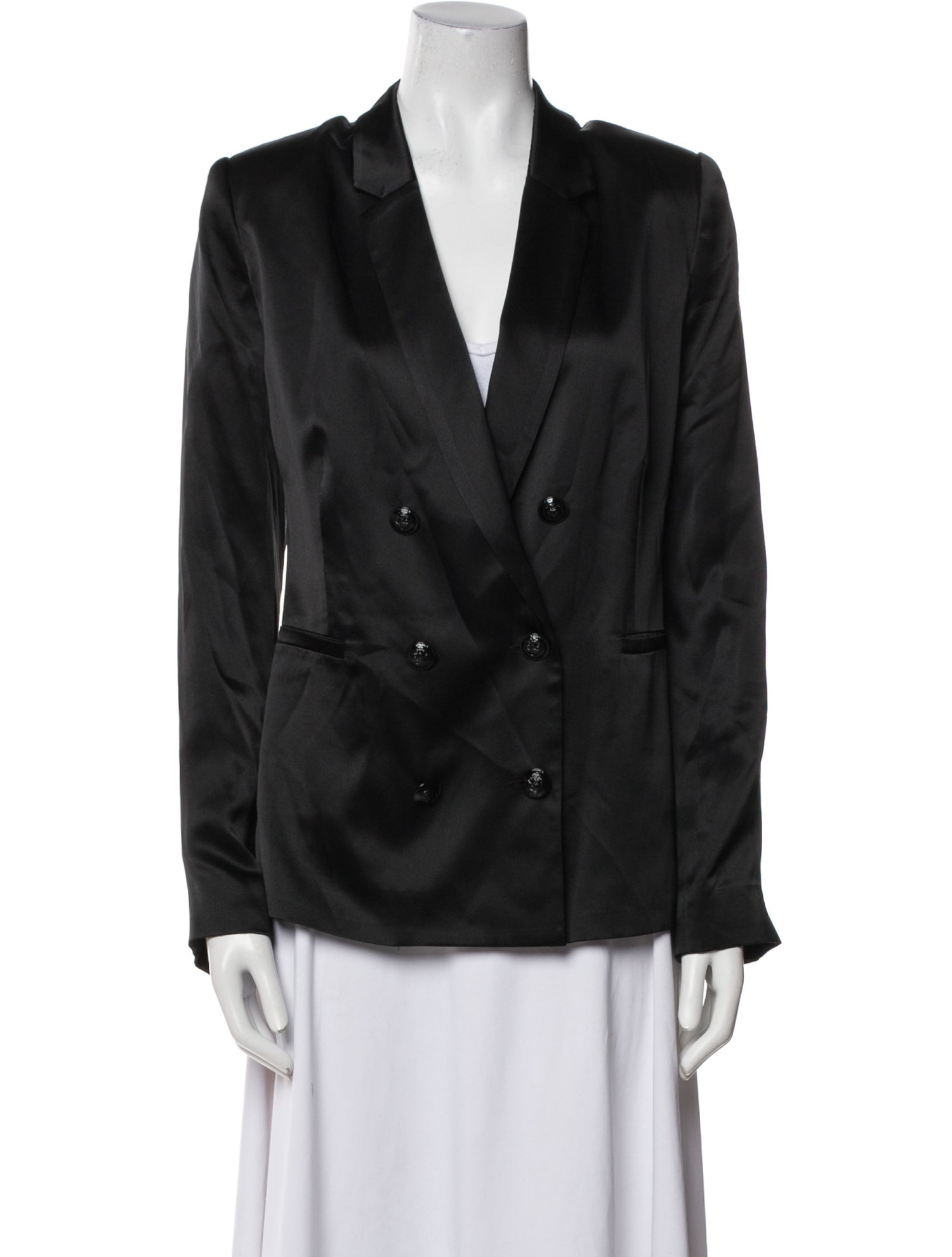 L'Agence Silk Blazer