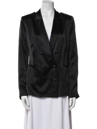 L'Agence Silk Blazer