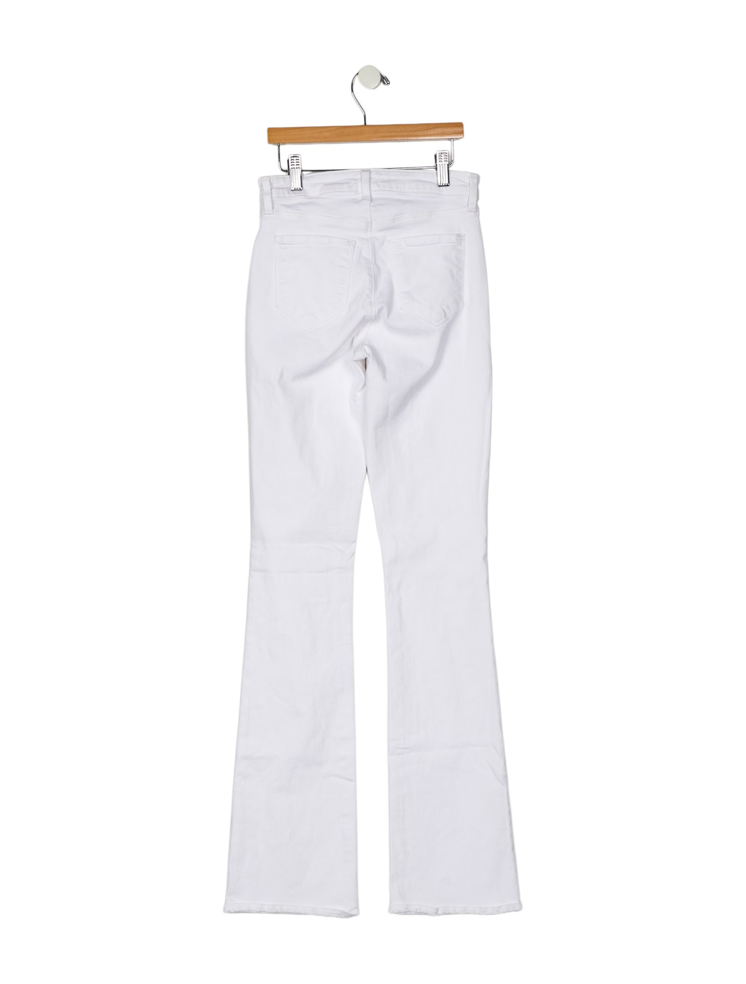 L'Agence Mid-Rise Straight Leg Jeans
