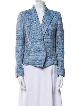 L'Agence Tweed Pattern Jacket
