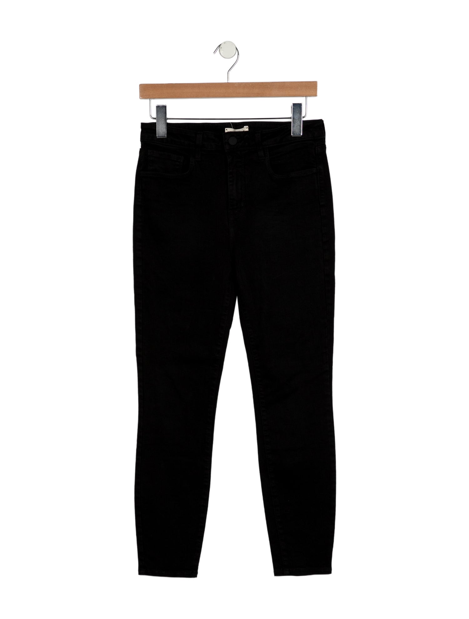 L'Agence High-Rise Straight Leg Jeans