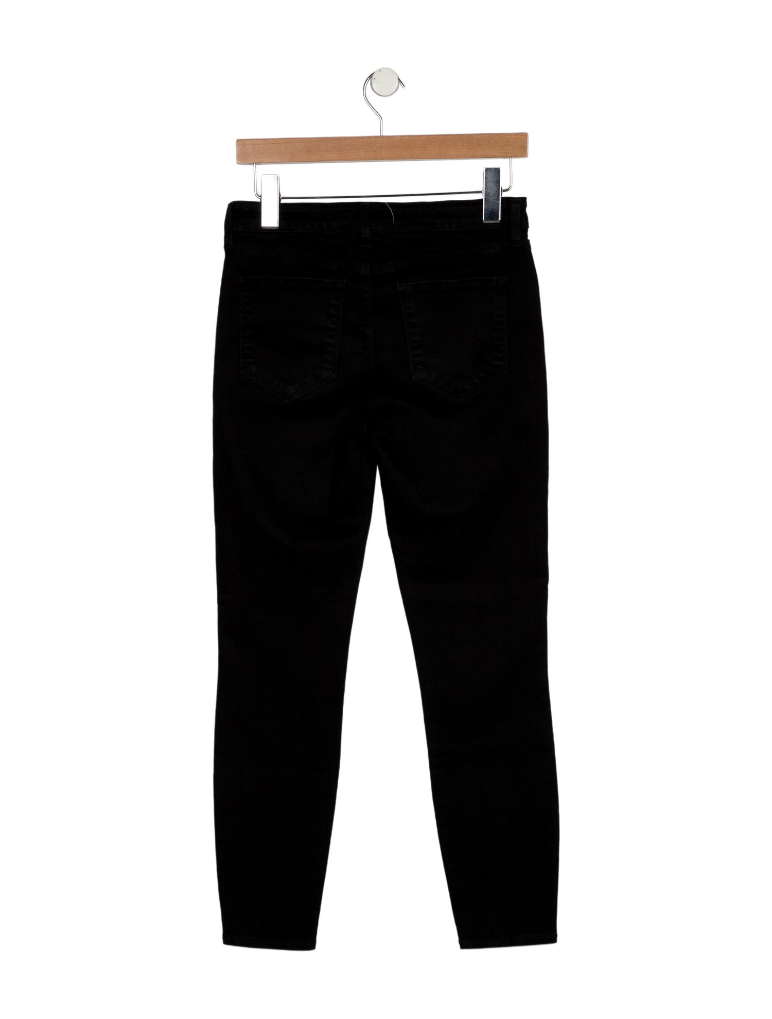 L'Agence High-Rise Straight Leg Jeans