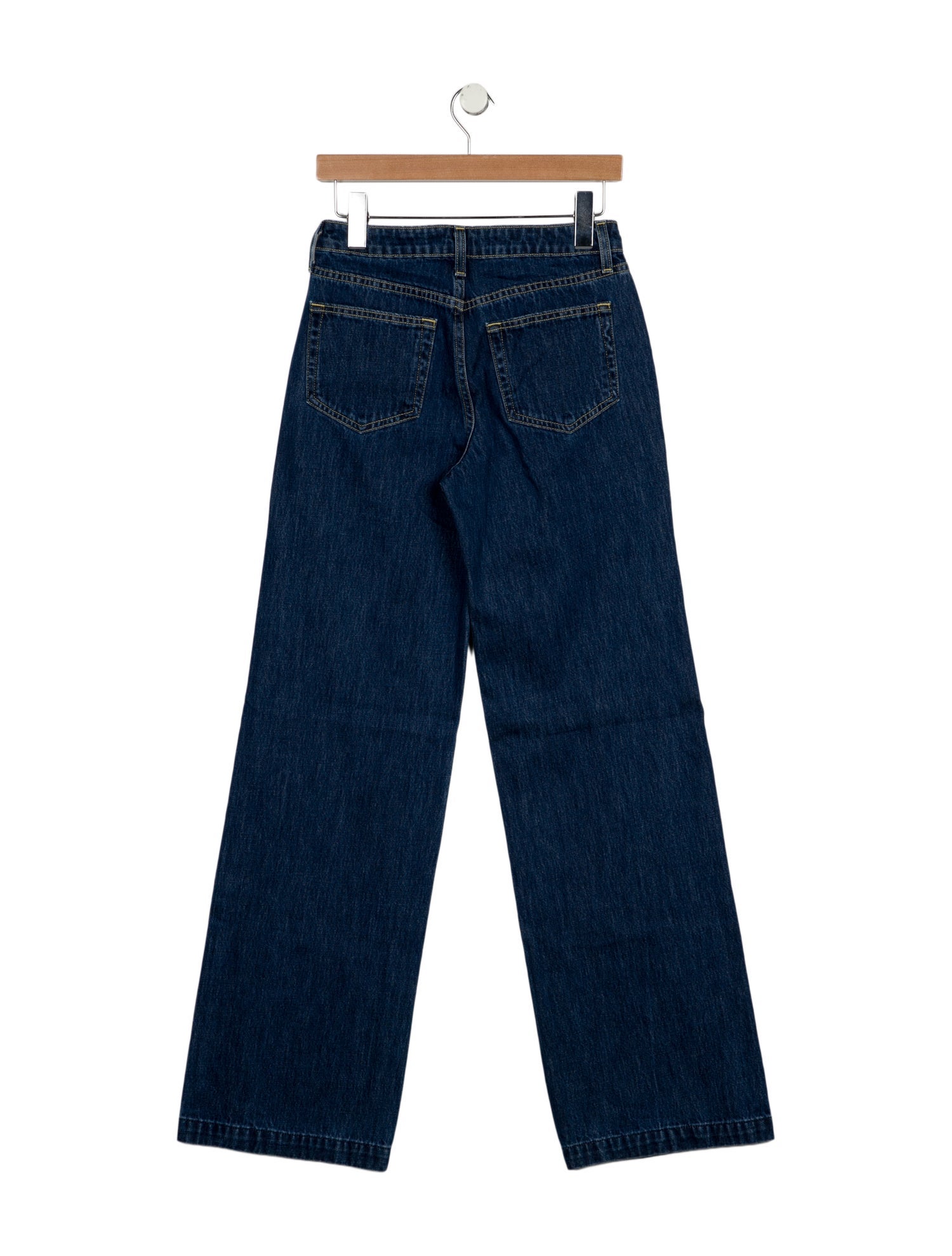 L'Agence Mid-Rise Wide Leg Jeans