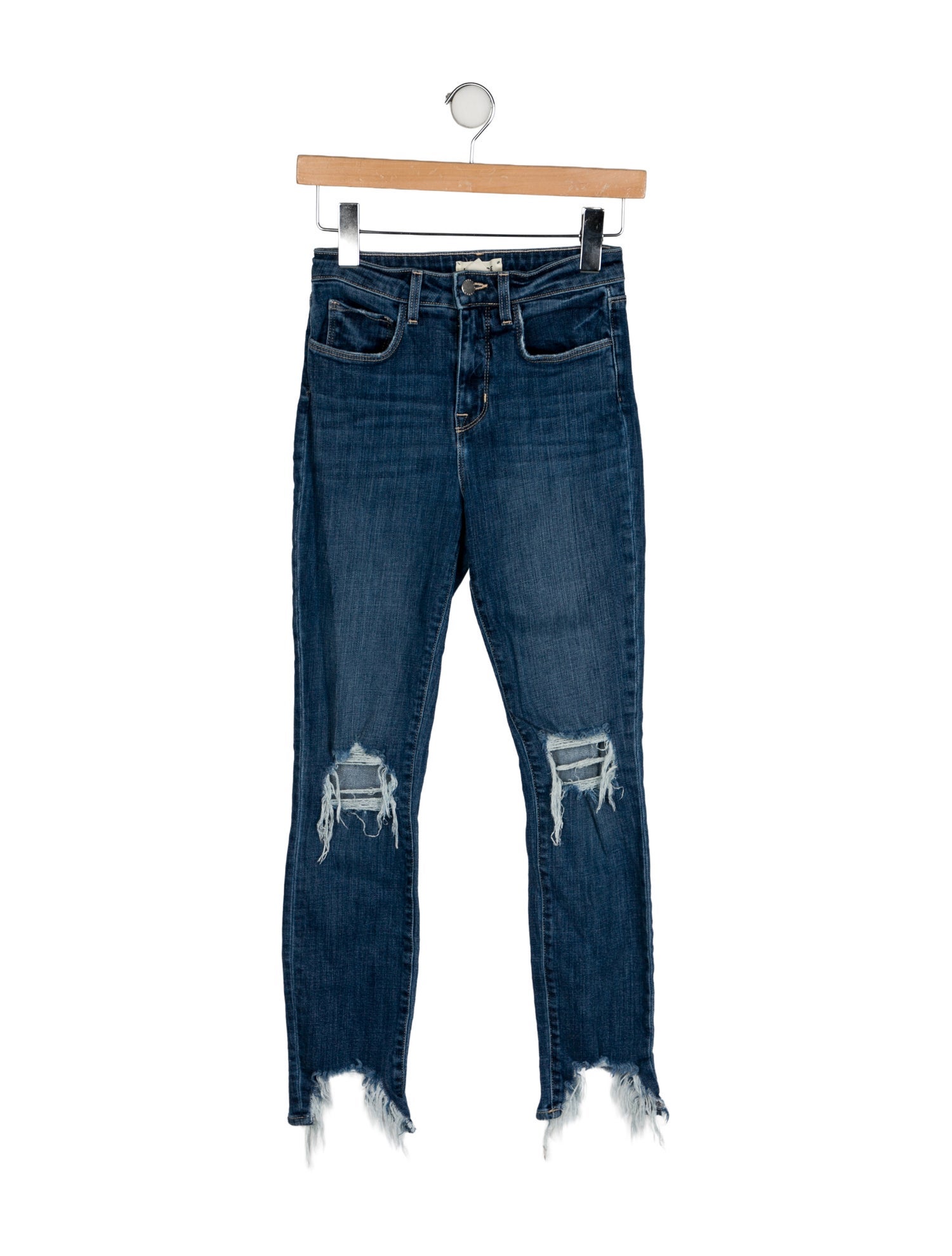 L'Agence Mid-Rise Skinny Leg Jeans