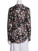 L'Agence Silk Printed Blouse