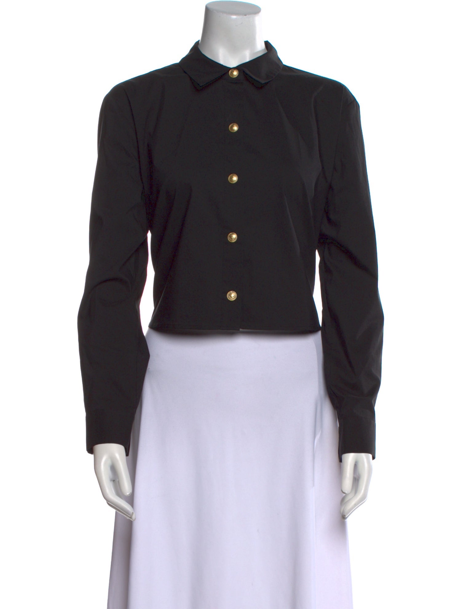 L'Agence Long Sleeve Button-Up Top w/ Tags