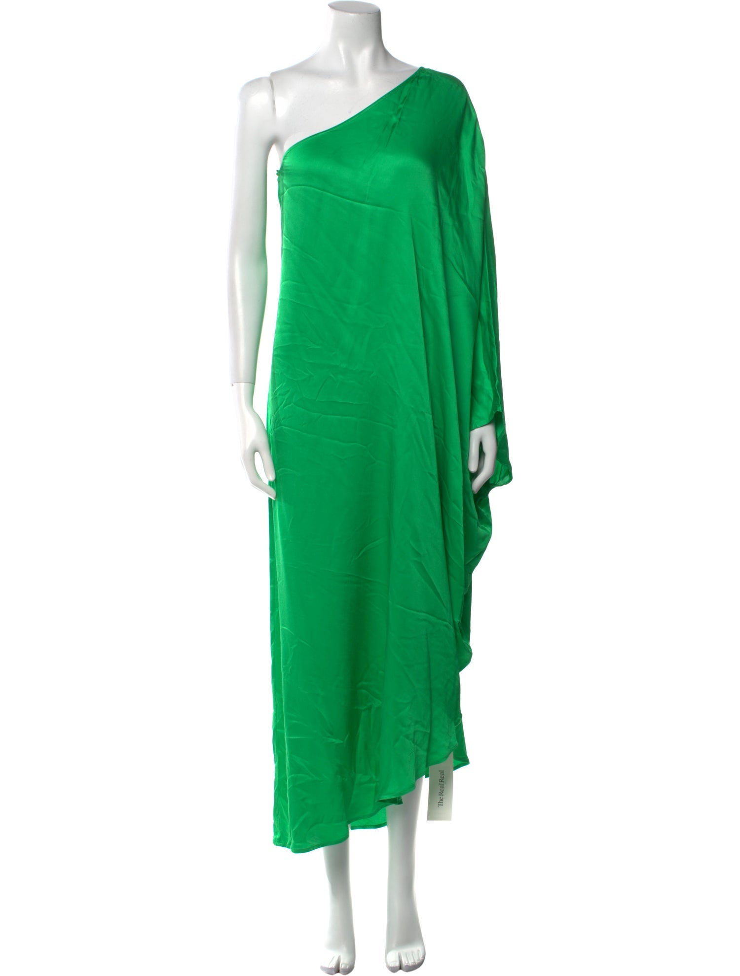 L'Agence One-Shoulder Long Dress