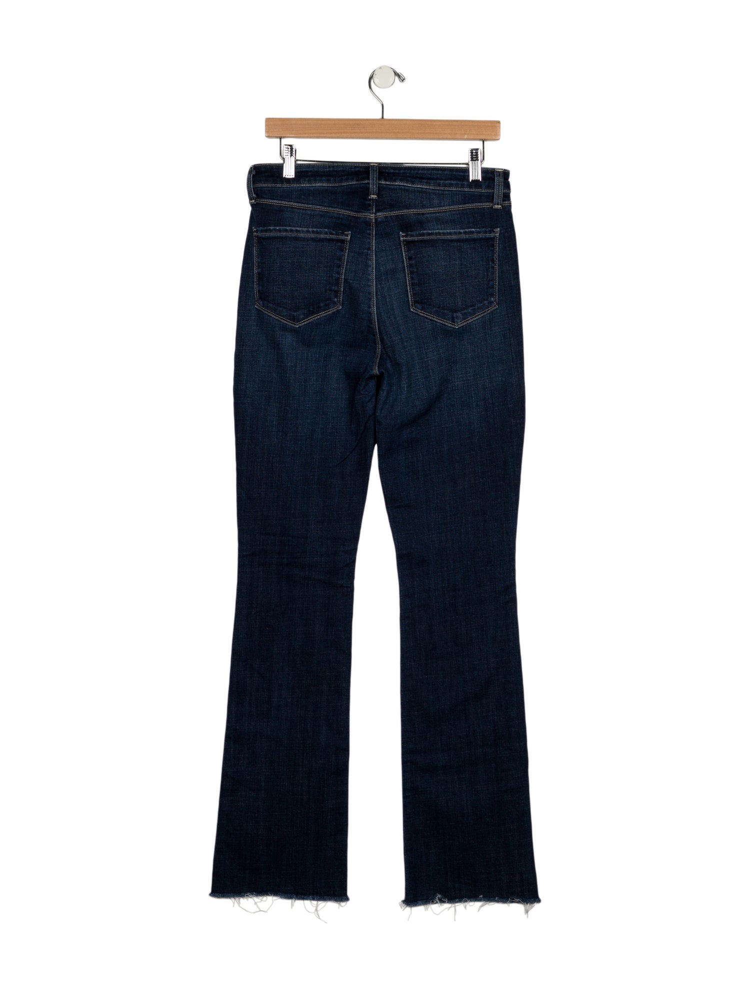 L'Agence Mid-Rise Wide Leg Jeans