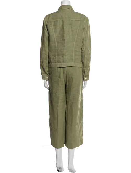 L'Agence Linen Pant Set