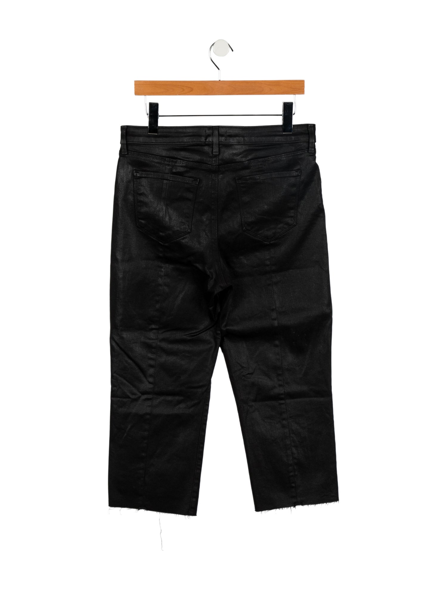 L'Agence High-Rise Straight Leg Jeans