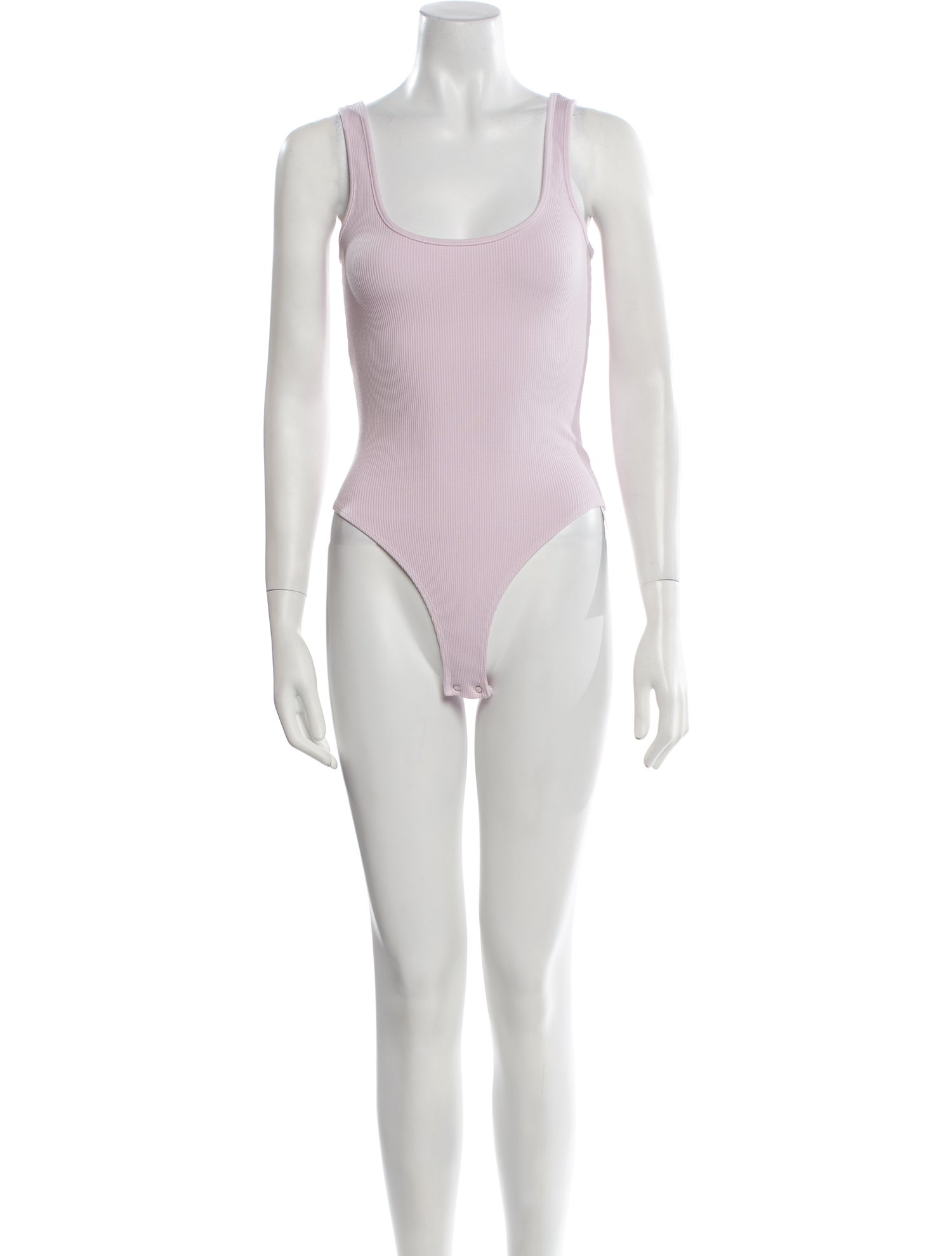 L'Agence Square Neckline Sleeveless Bodysuit