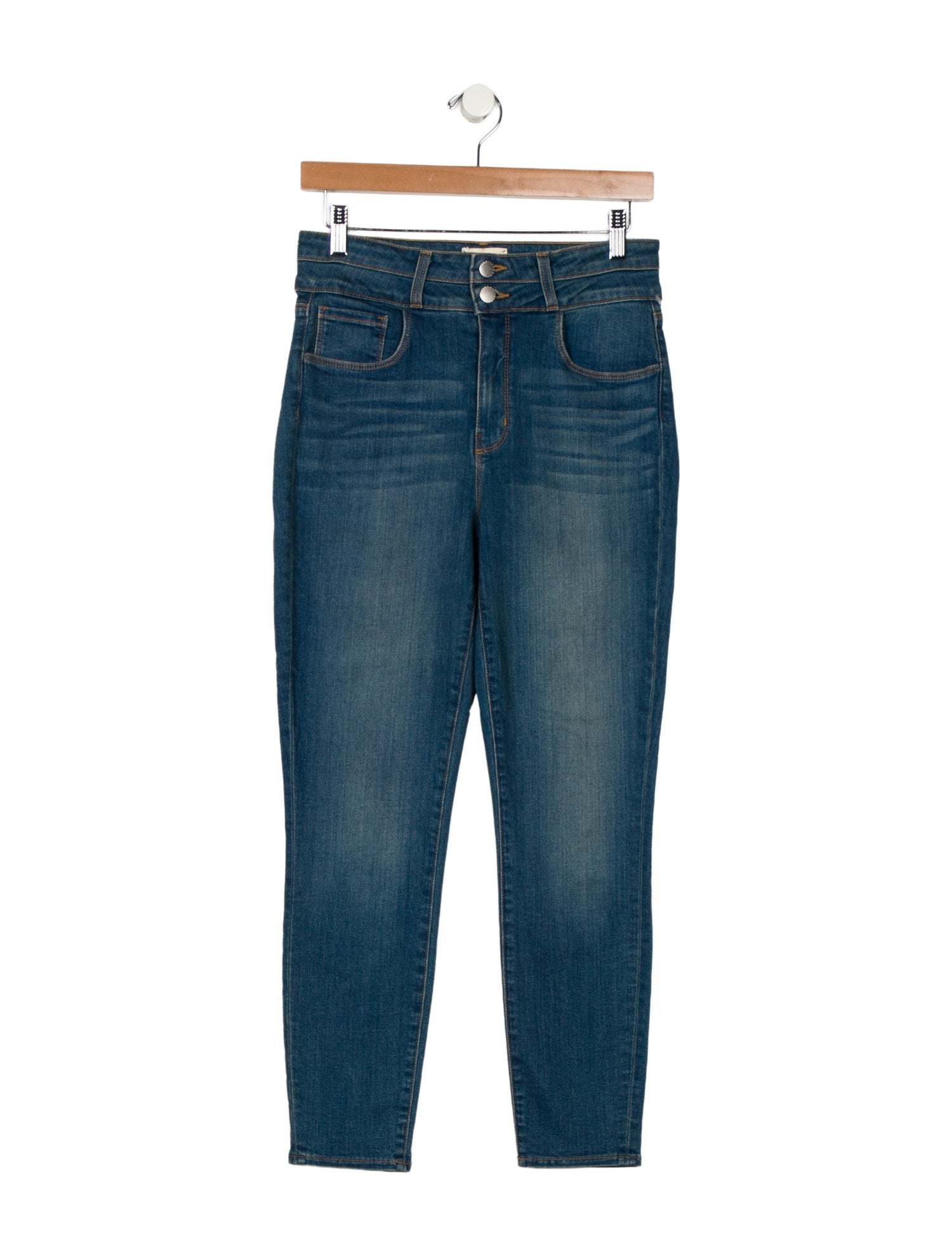 L'Agence High-Rise Skinny Leg Jeans