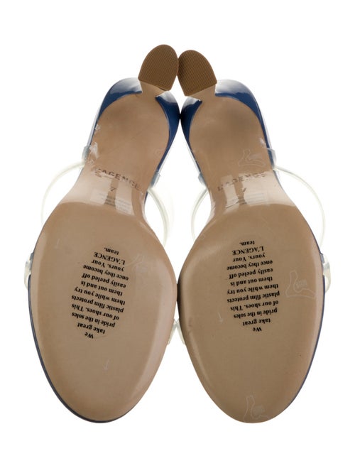 L'Agence Patent Leather Sandals