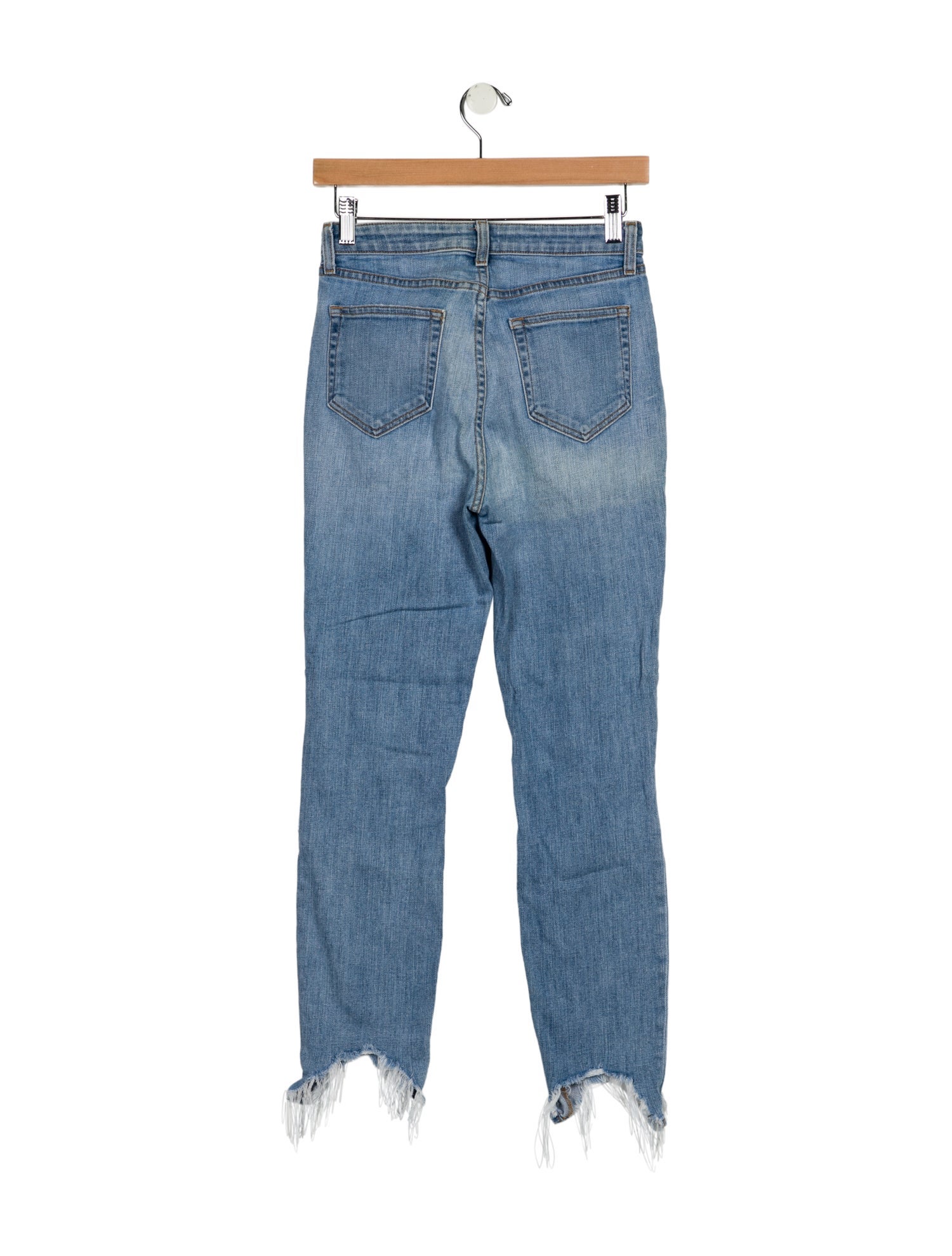 L'Agence Mid-Rise Straight Leg Jeans