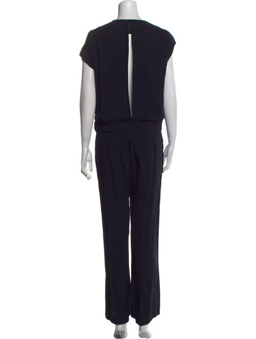 L'Agence Plunge Neckline Jumpsuit