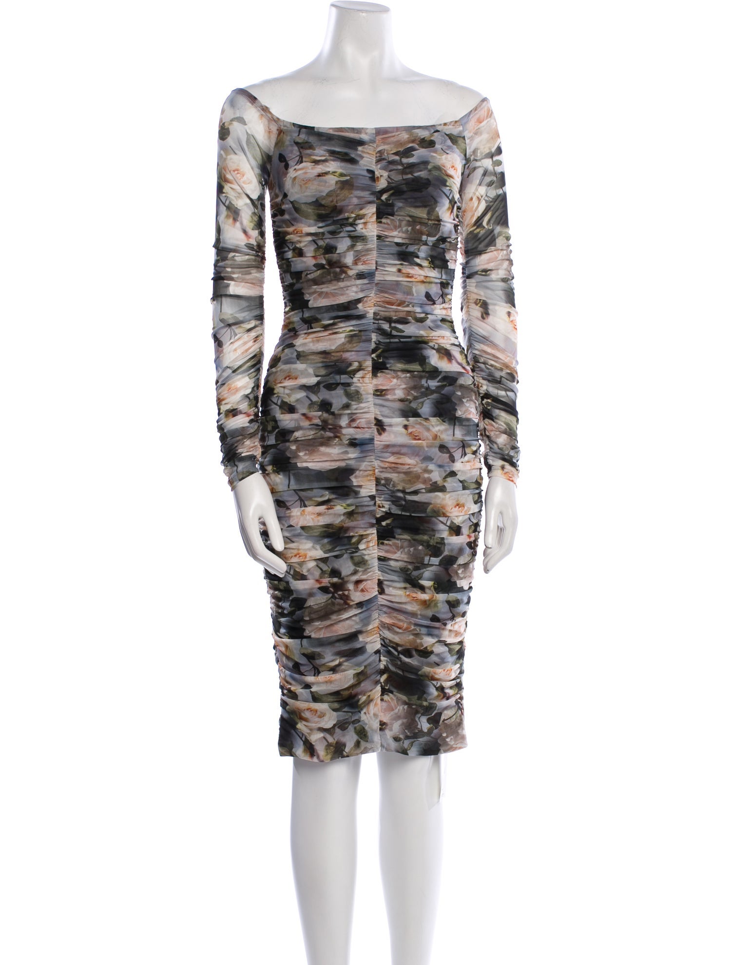 L'Agence Nylon Knee-Length Dress