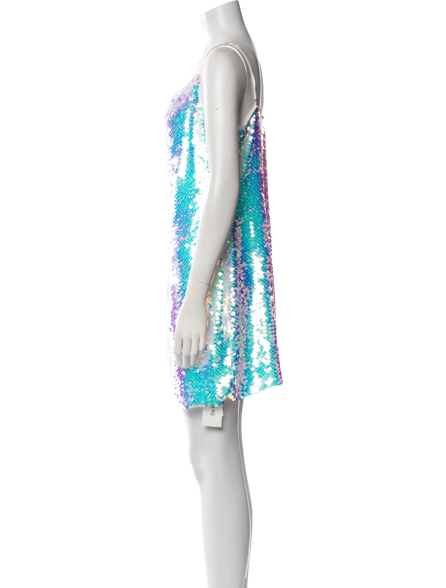 L'Agence Patterned Mini Dress