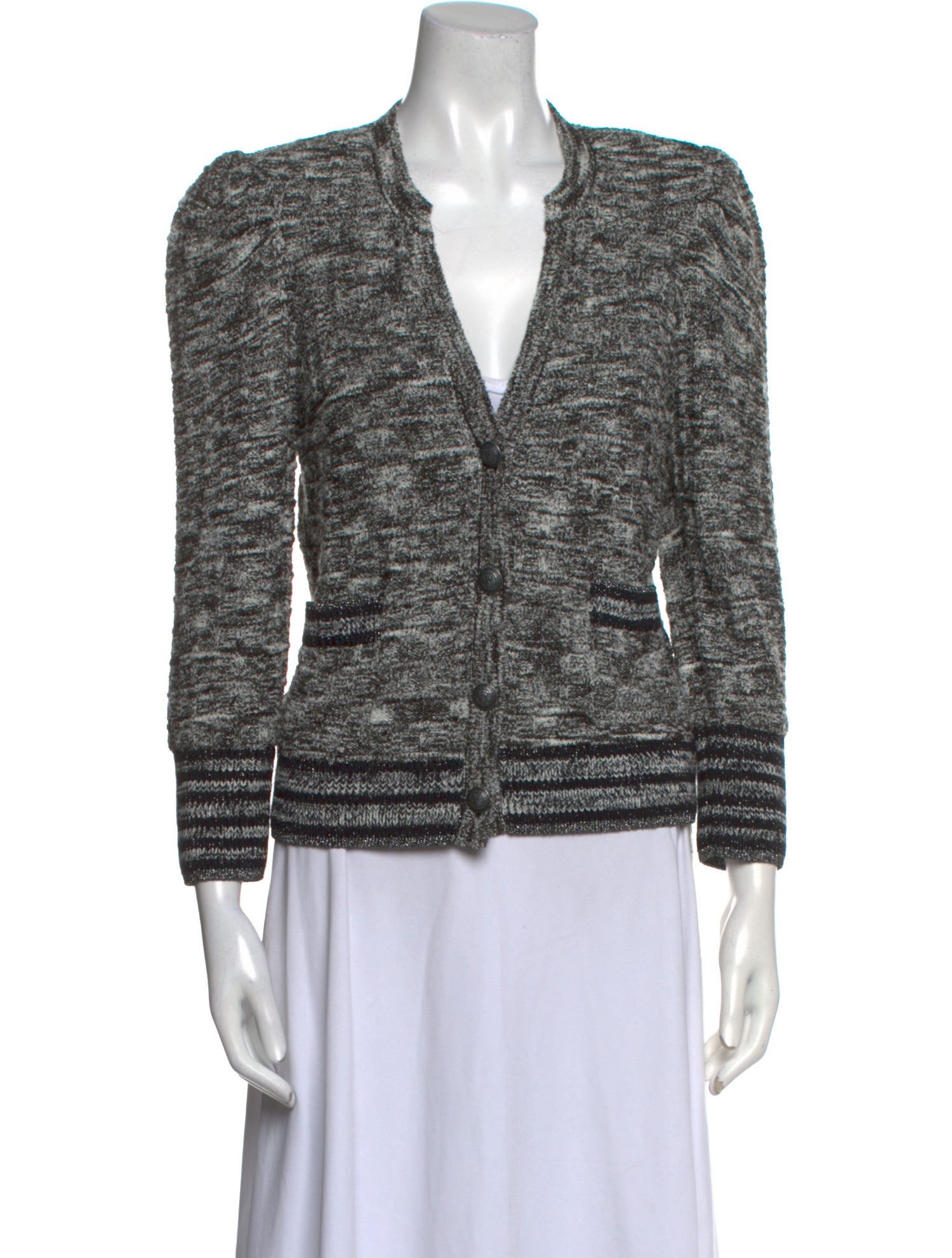 L'Agence Nylon Printed Sweater