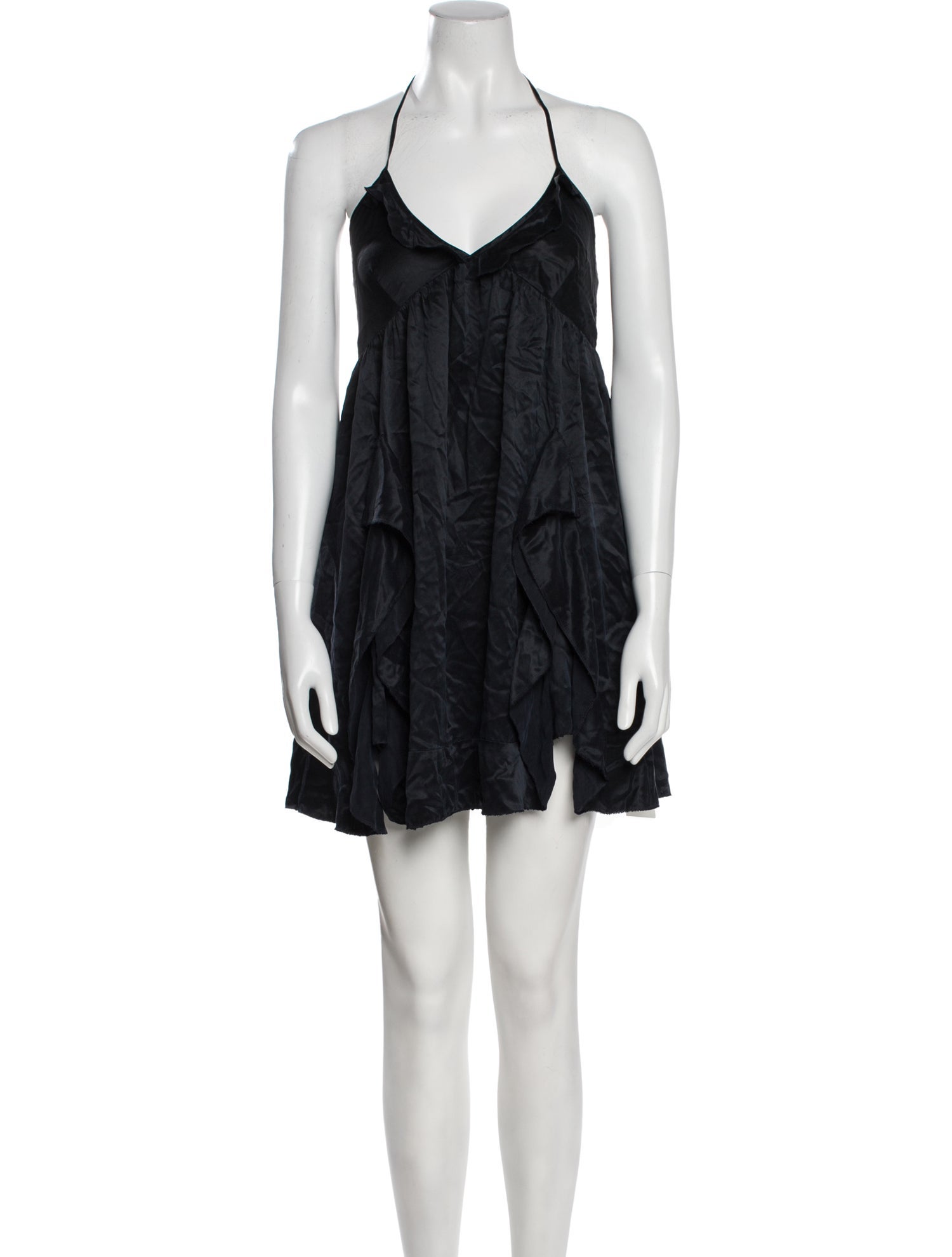 L'Agence Silk Mini Dress