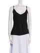L'Agence V-Neck Sleeveless Top