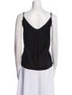 L'Agence V-Neck Sleeveless Top