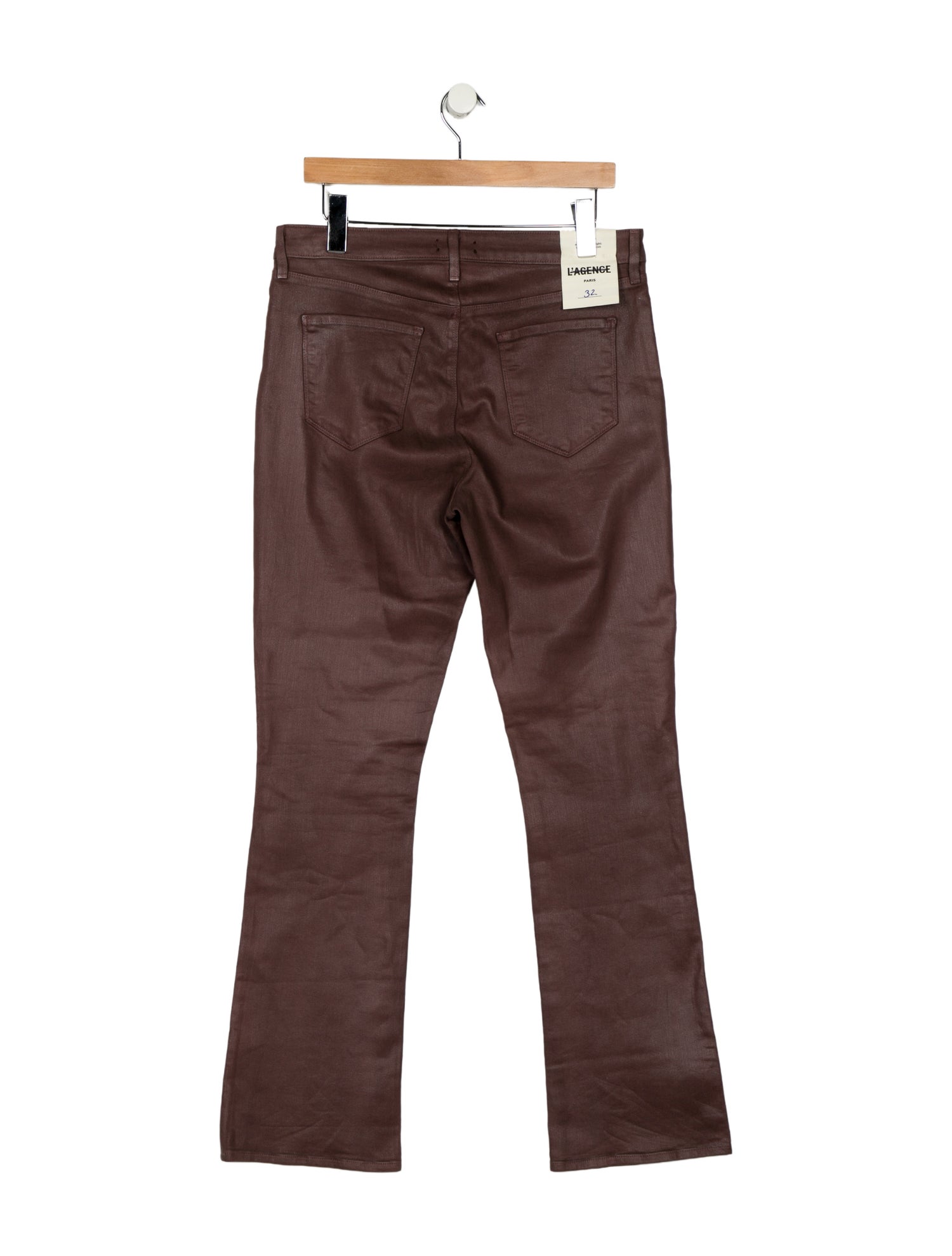 L'Agence High-Rise Wide Leg Jeans w/ Tags