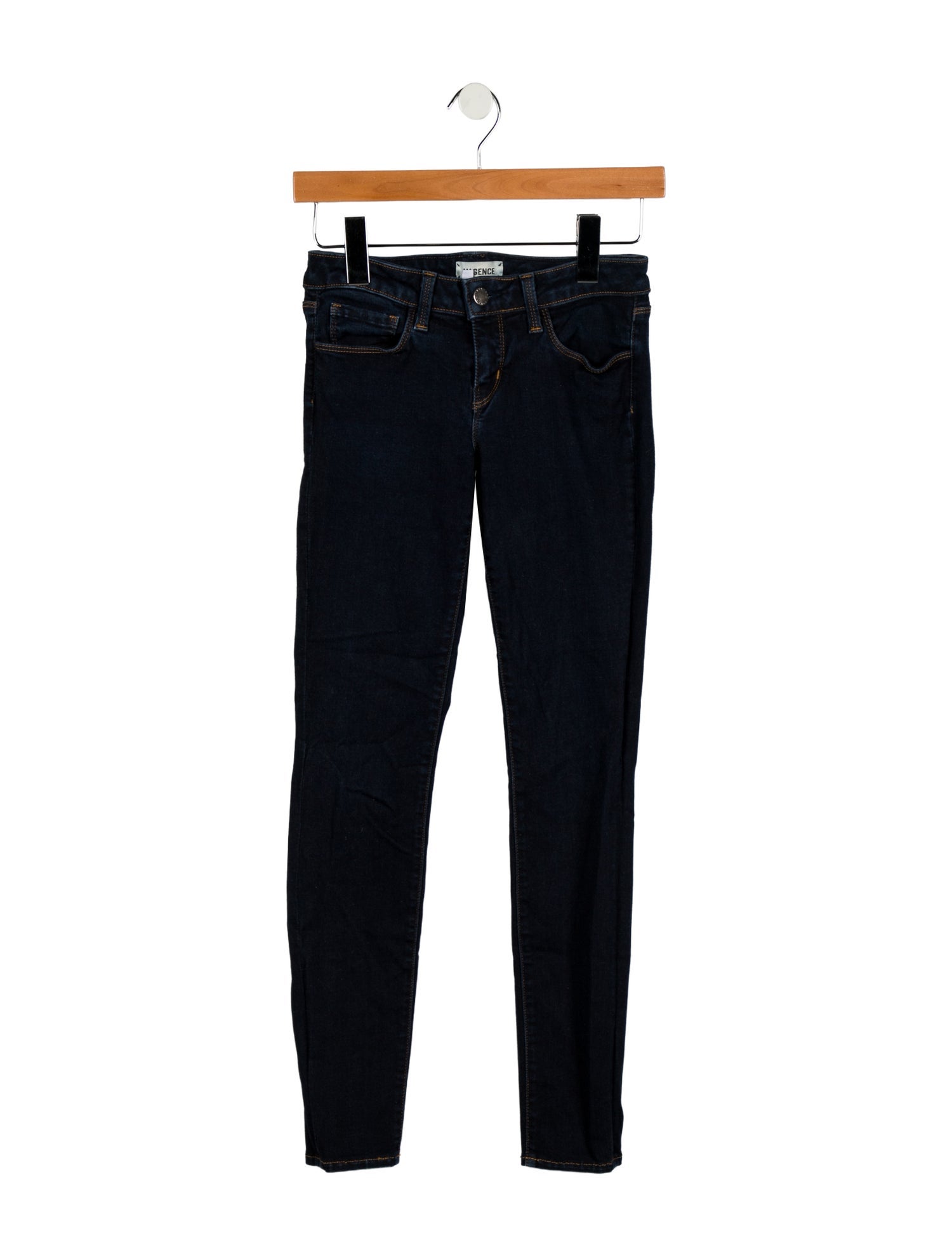 L'Agence Low-Rise Skinny Leg Jeans