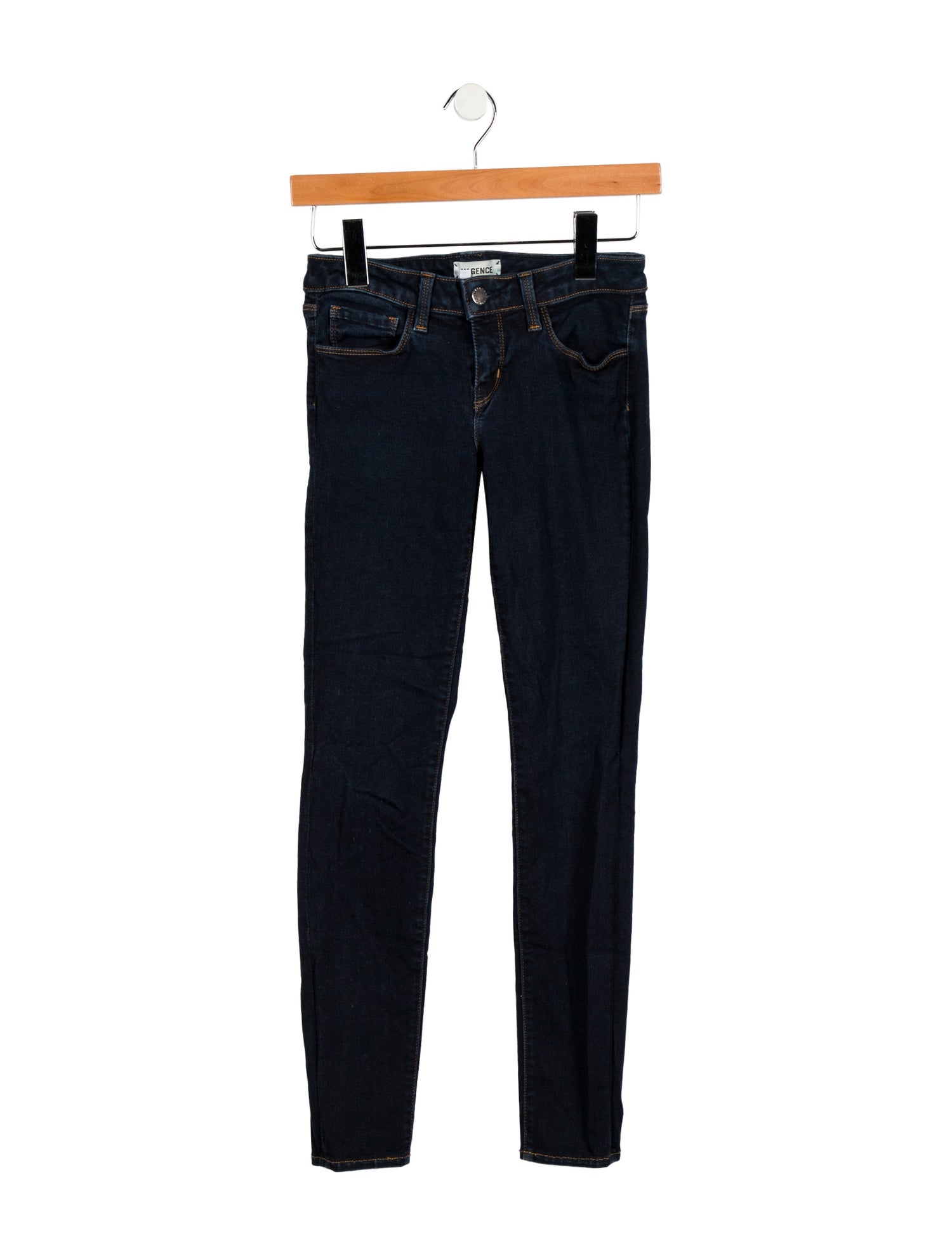 L'Agence Low-Rise Skinny Leg Jeans