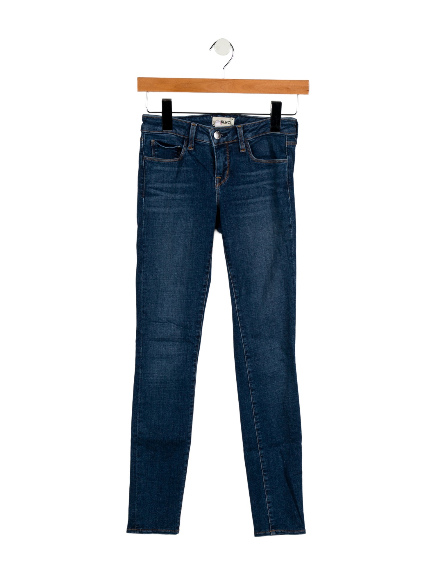 L'Agence Low-Rise Skinny Leg Jeans