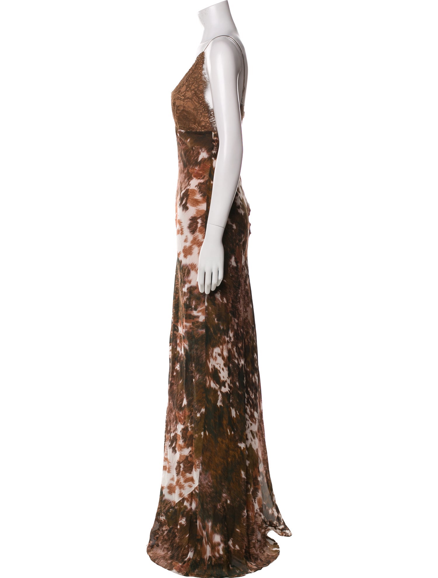 L'Agence Silk Long Dress w/ Tags