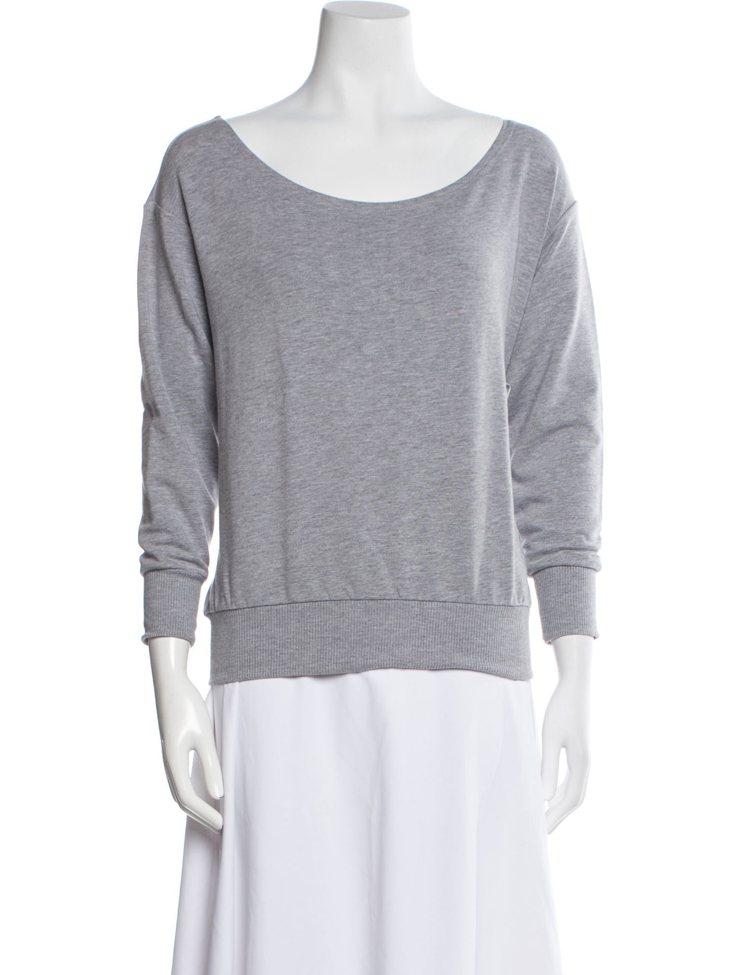 L'Agence Scoop Neck Sweater