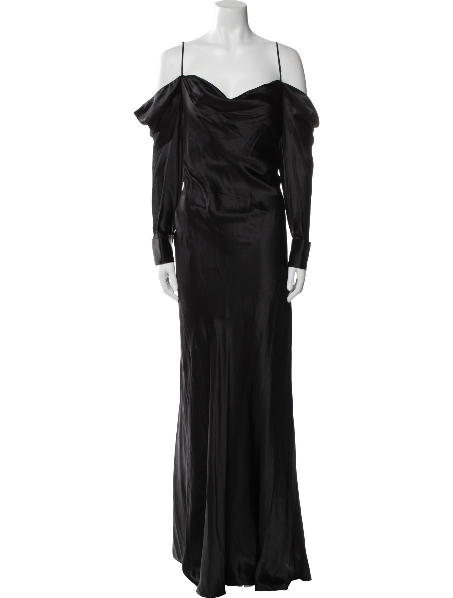 L'Agence Silk Long Dress w/ Tags