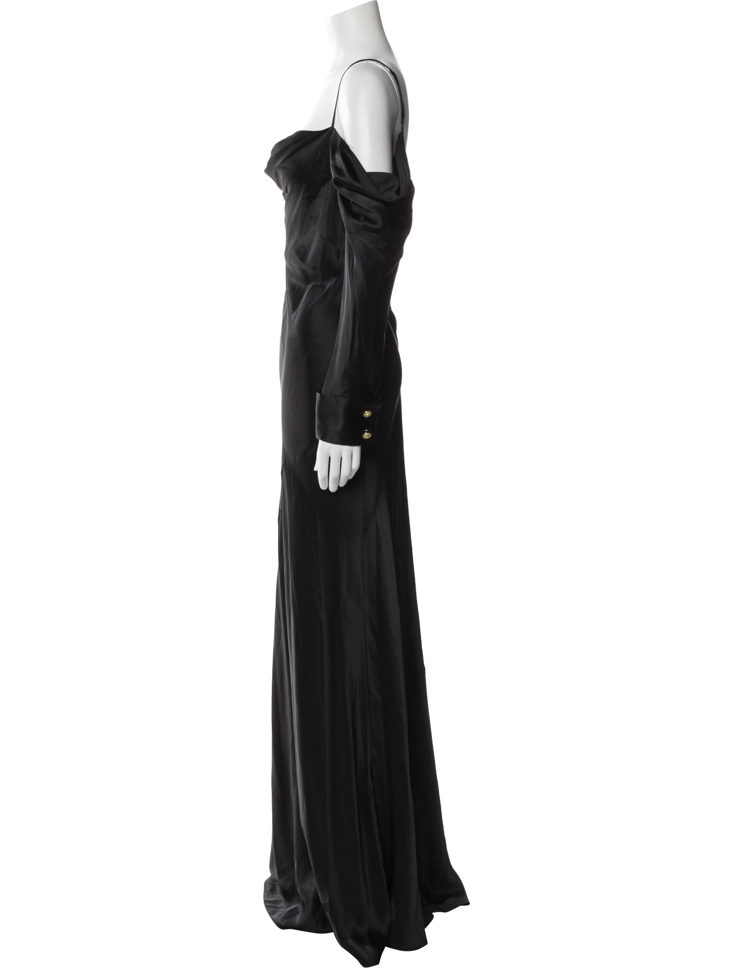 L'Agence Silk Long Dress w/ Tags