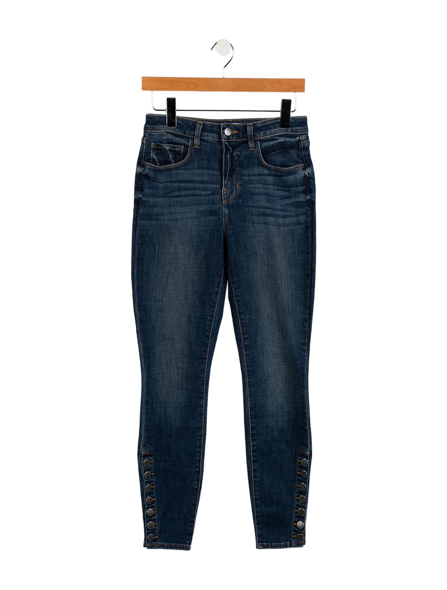 L'Agence Mid-Rise Skinny Leg Jeans