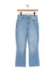L'Agence Mid-Rise Straight Leg Jeans