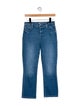 L'Agence Mid-Rise Straight Leg Jeans