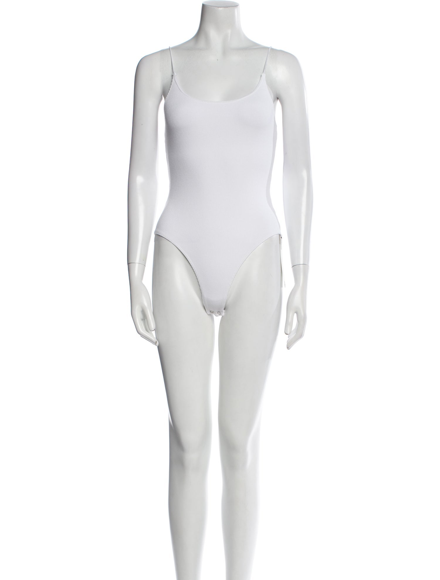 L'Agence Square Neckline Sleeveless Bodysuit