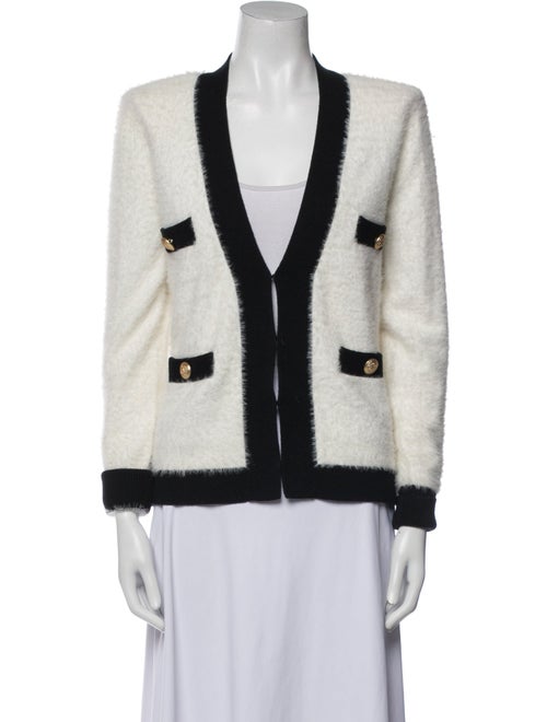 L'Agence Nylon Colorblock Pattern Blazer