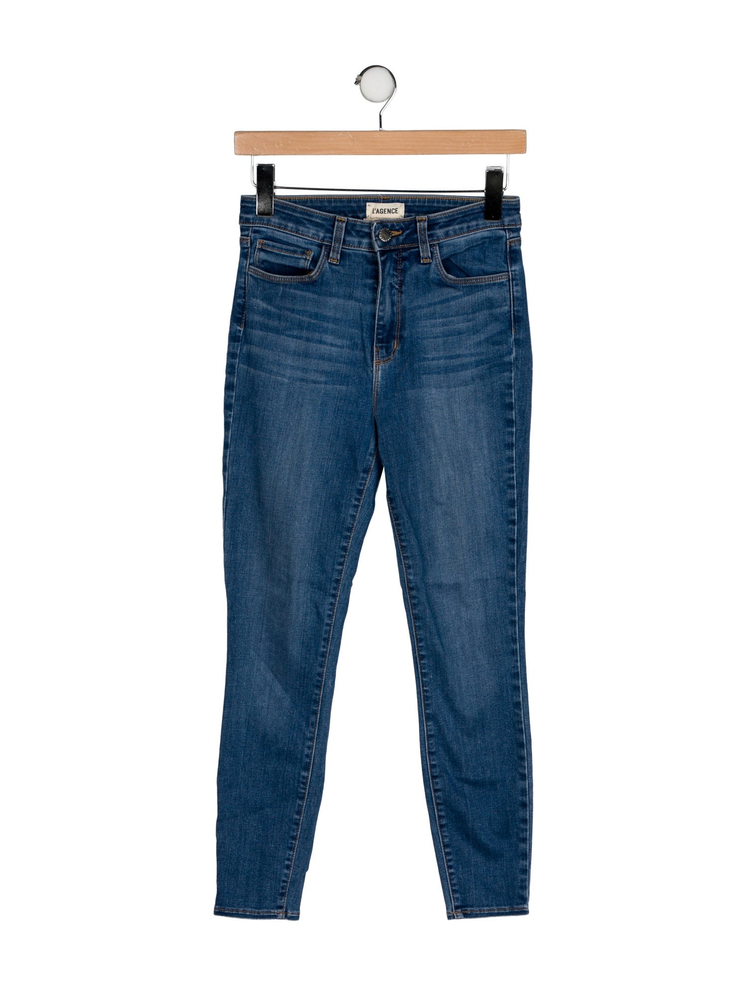 L'Agence Mid-Rise Skinny Leg Jeans