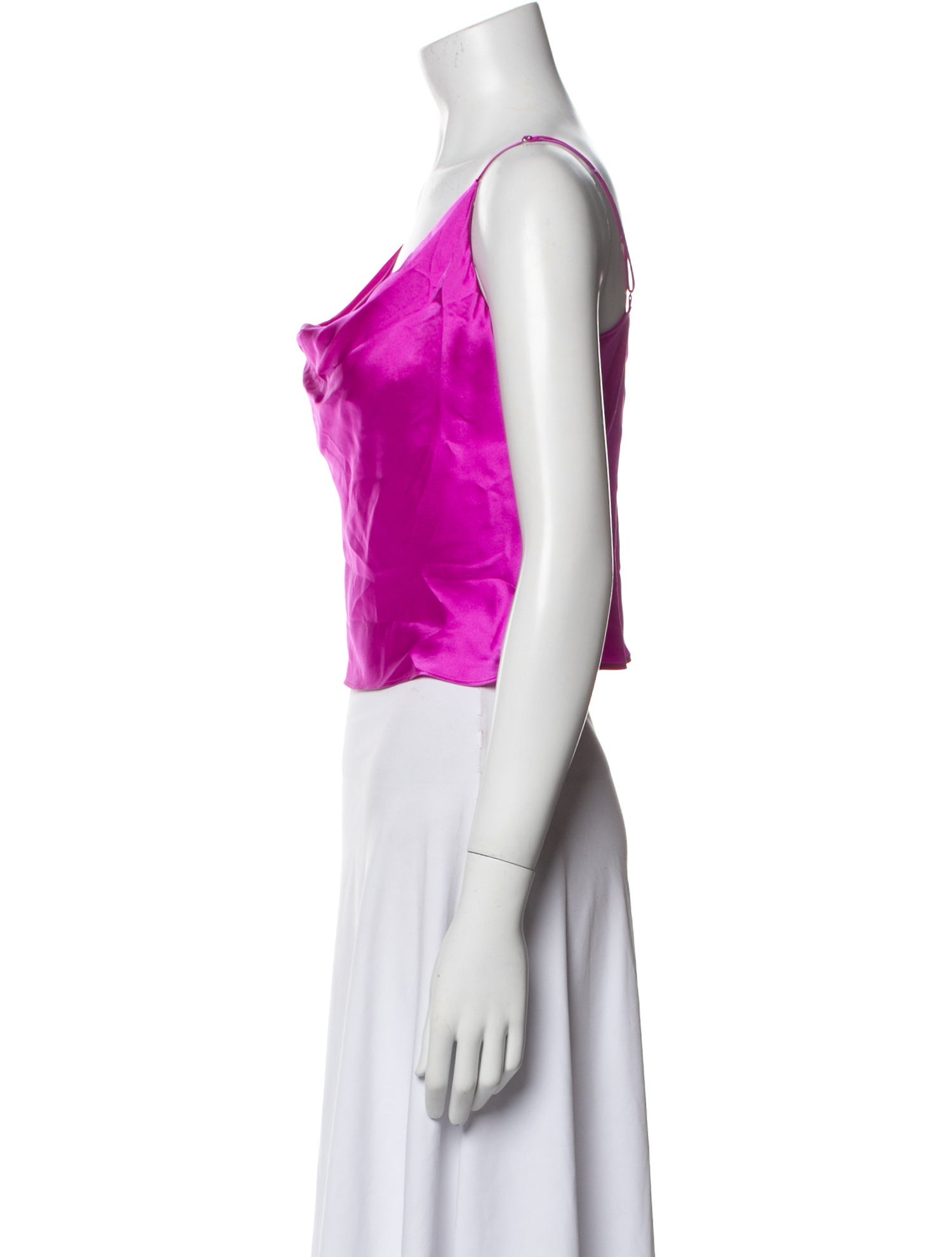 L'Agence Calista Silk Crop Top w/ Tags