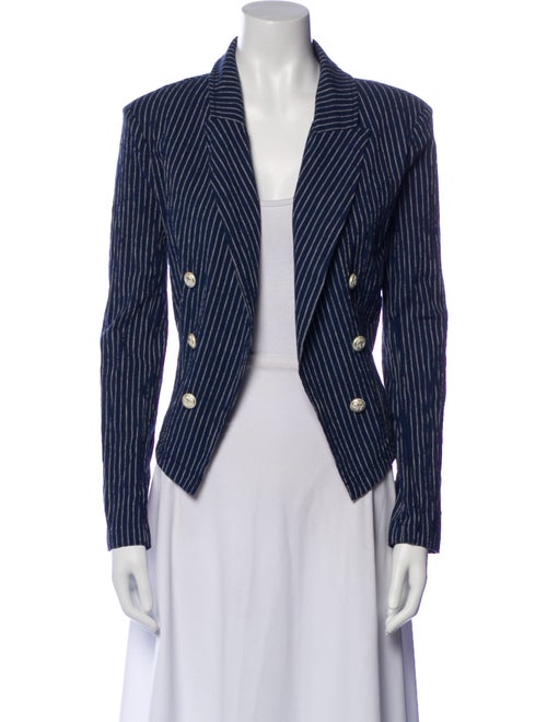 L'Agence Striped Blazer