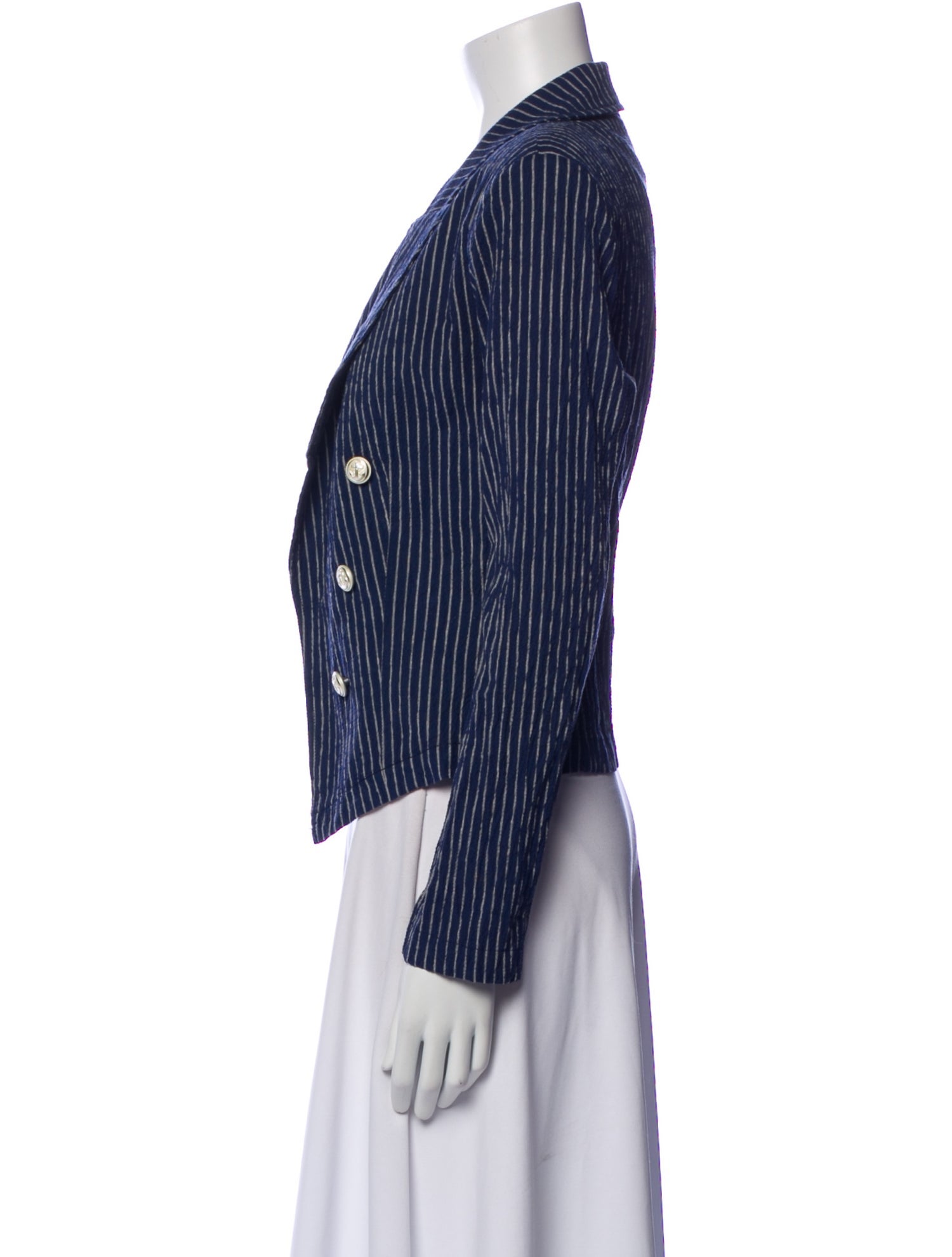 L'Agence Striped Blazer