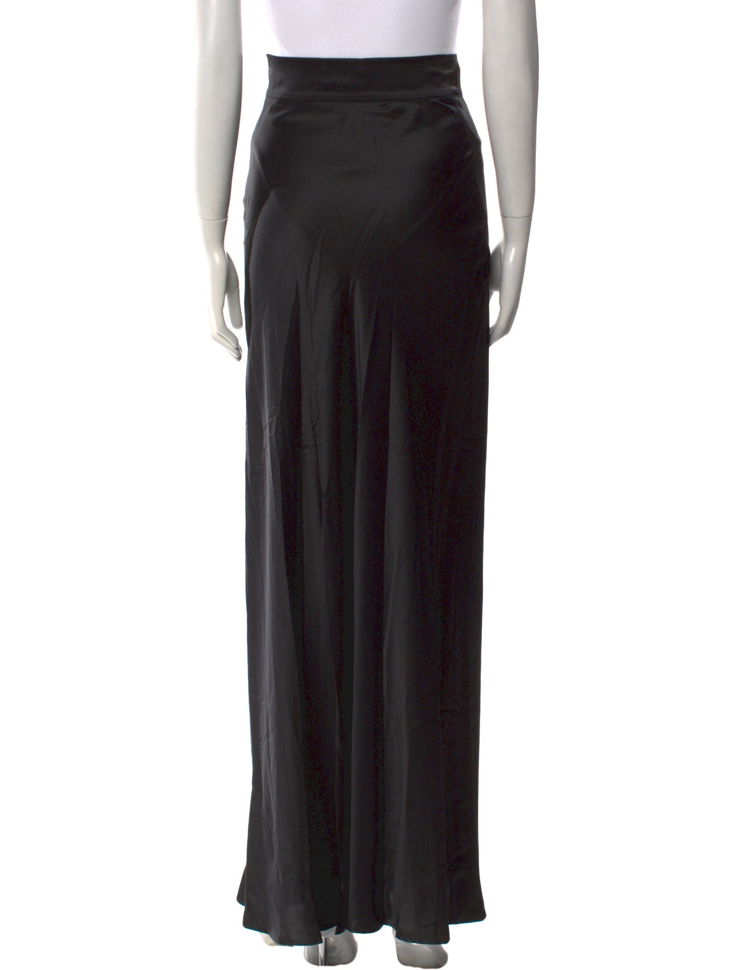 L'Agence Silk Long Skirt