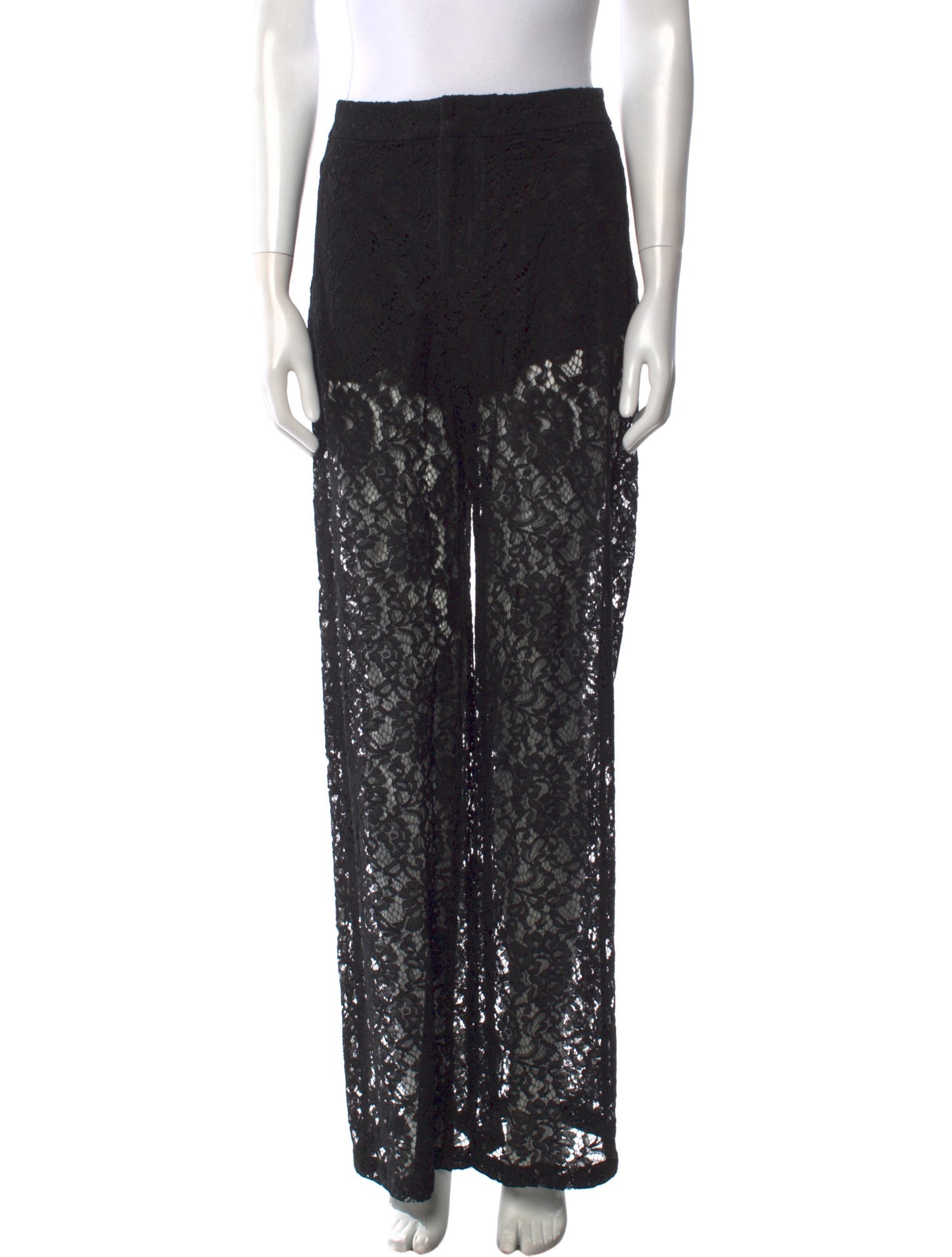 L'Agence Nylon Wide Leg Pants