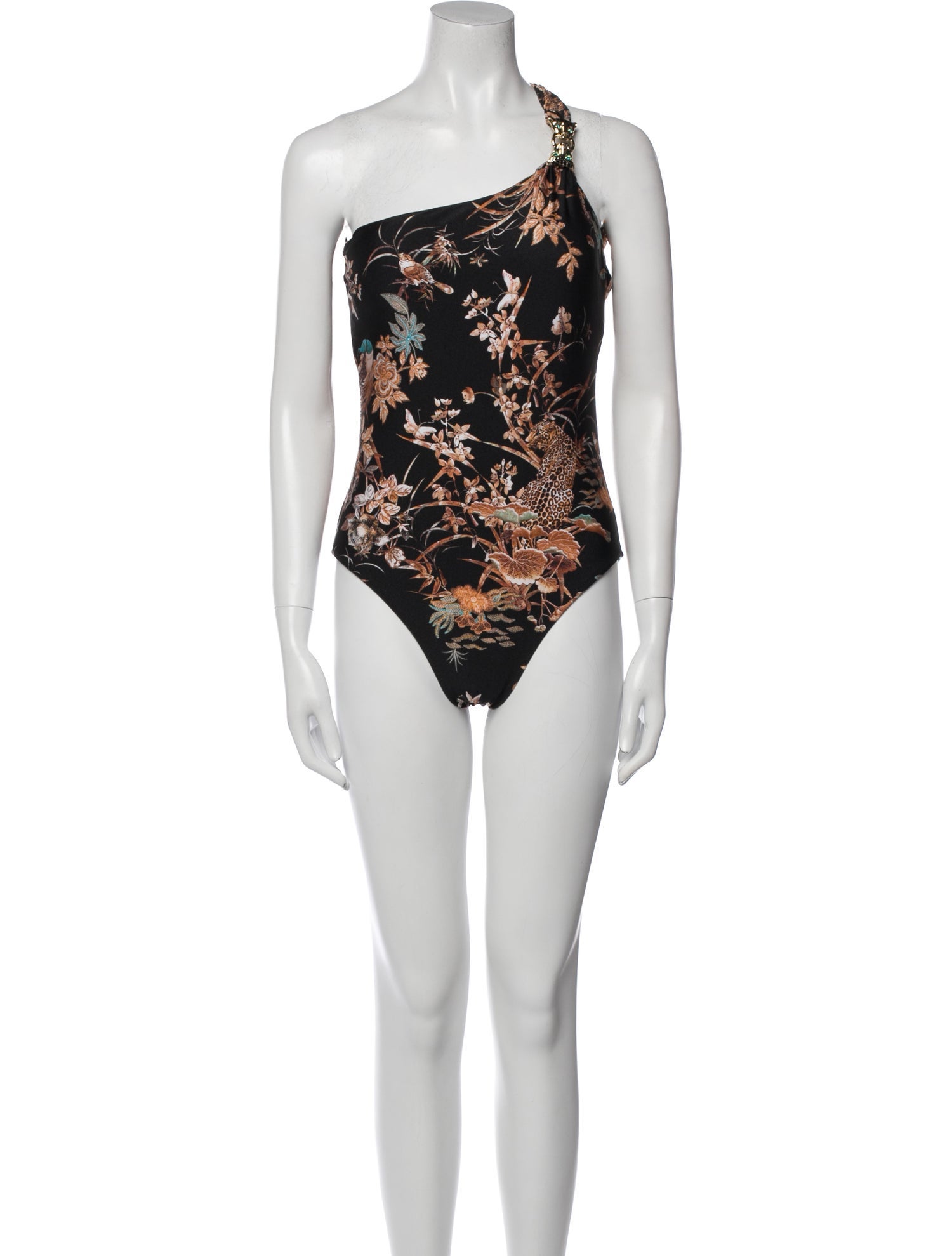 L'Agence Floral Print One-Piece w/ Tags