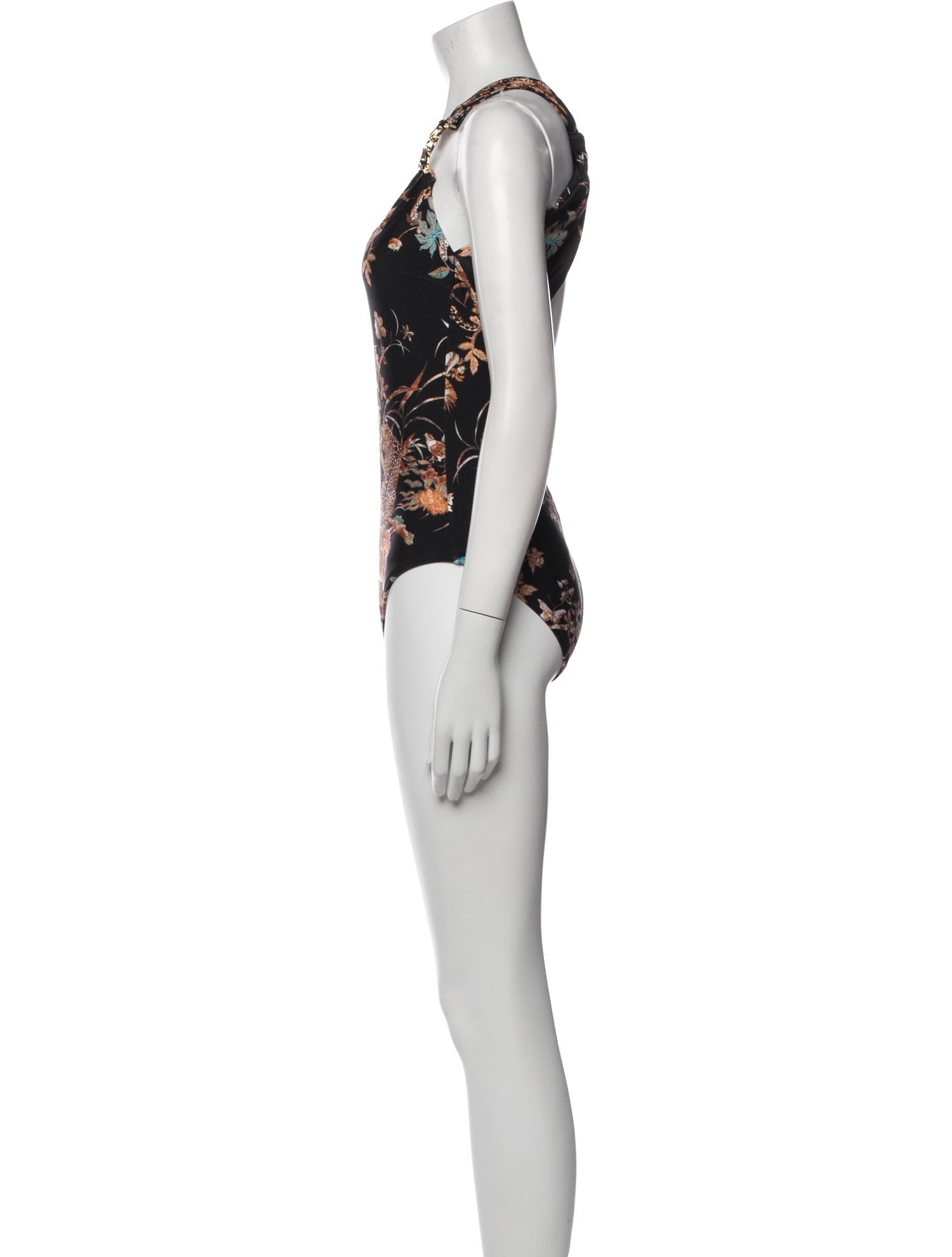 L'Agence Floral Print One-Piece w/ Tags