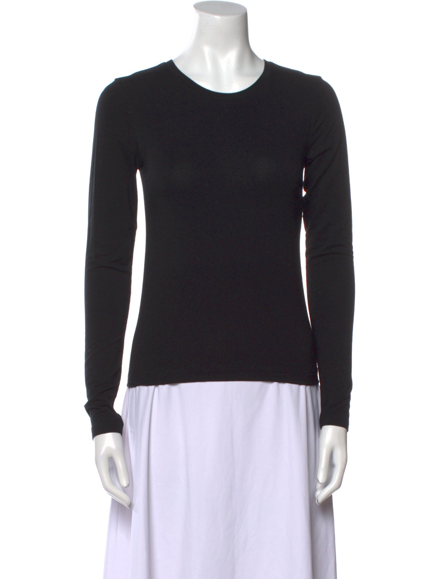 L'Agence Crew Neck Long Sleeve Sweatshirt